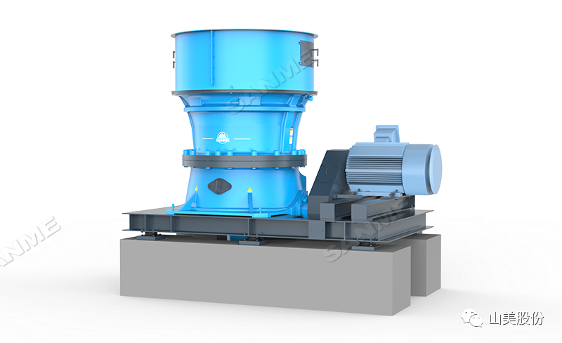 e-smg欧星系列单缸液压圆锥破碎机